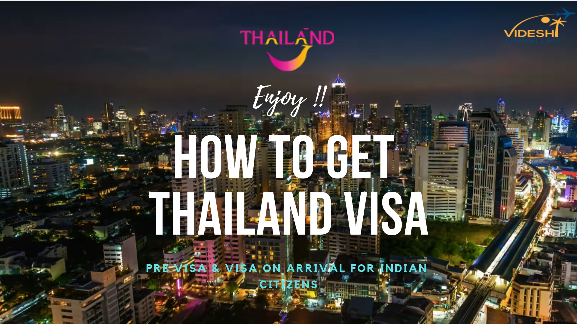 pre visa & visa on arrival for thailand