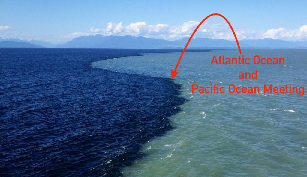 "The Gulf Of Alaska" ~ Place Where Two Oceans Meet But Do Not Mix