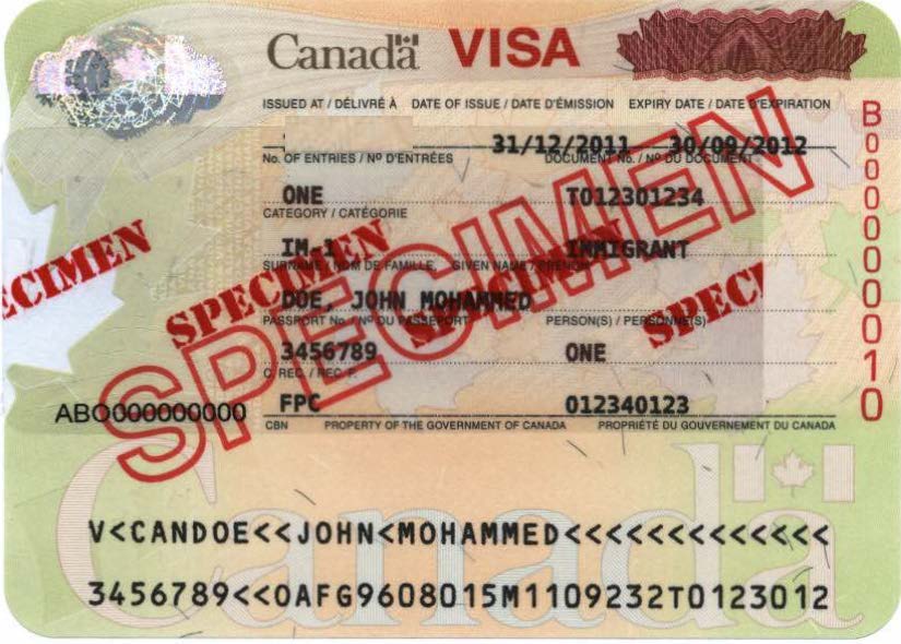 canada travel visa india