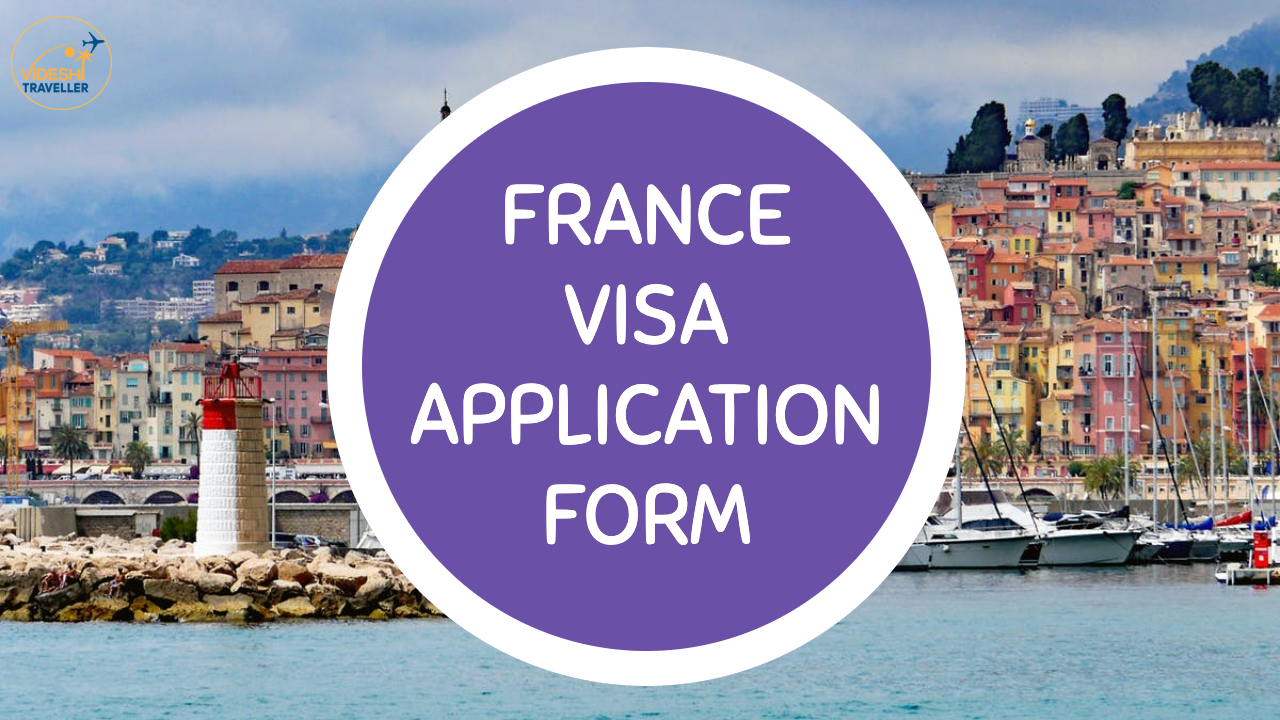 france visit visa application form