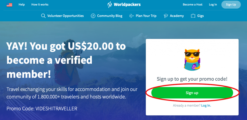 worldpackers promo code,worldpackers coupon code,discount code worldpackers,promotional code world packers,