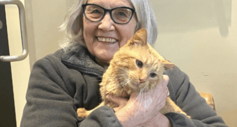 Veteran of the Air Force Finds New Meaning in Adopting Senior Special Needs Cat