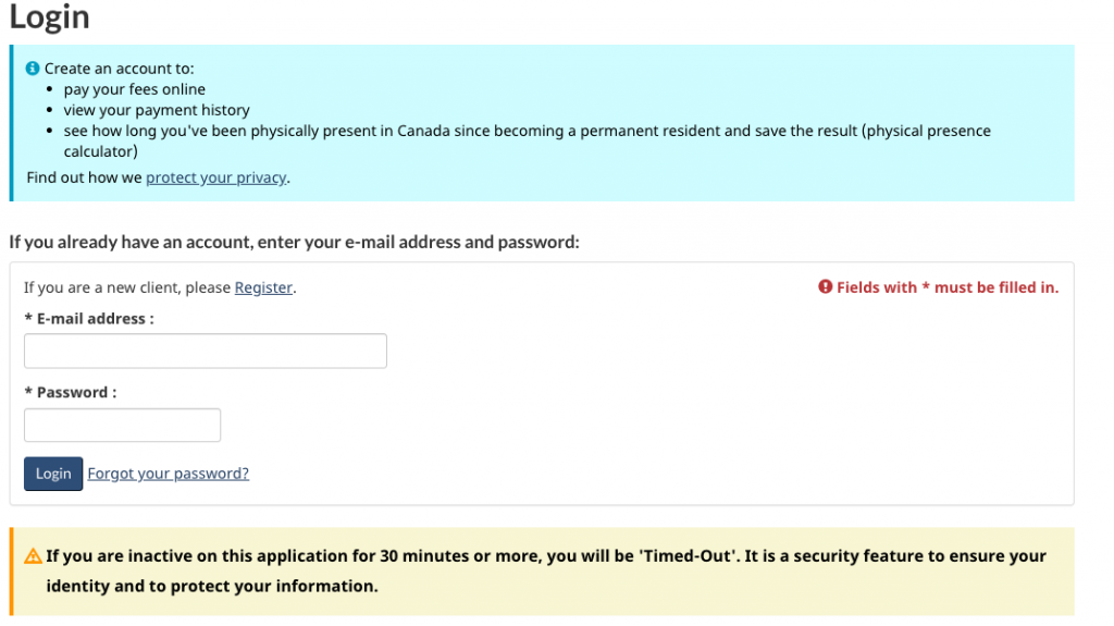 canada visa fees payment